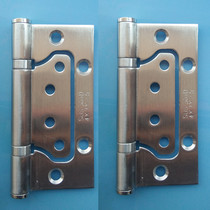 Stainless steel bearing room interior door loose-leaf 4 inch free slotted mother and child hinge ten