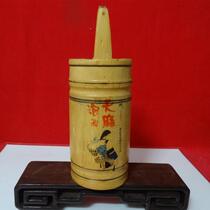 Wine bottle collection ornaments Yunnan bamboo tube wine bottle special variety wine vessel used empty bottle wine cabinet decoration physical photo