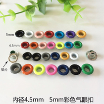 Clothing buckles eye buckles chicken eye buckles hollow rivets rivet shoes perforated rivets hardware fasteners air eye buckles
