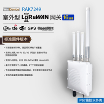 Outdoor 16-channel standard version of LoRa gateway RAK7249 built-in LoRaWAN Server