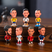 2021 Five leagues fan doll Cristiano Ronaldo hand-made national team doll Football star Mbappe doll model