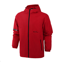 Noble bird man thickened windbreaker 2020 New Year zipper woven windproof and rainproof hooded sportswear B401045