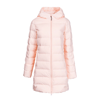Your person bird womens dress 2018 Winter new medium length casual thickened Even cap down jacket 2085004
