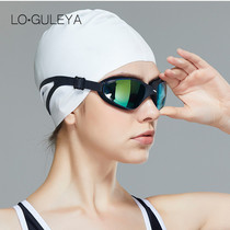 LO gulleya swimming goggles professional waterproof anti-fog HD comfortable myopia women swimming glasses men Sports equipment