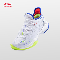 Li Ning badminton shoes men and womens war halberd 3 Super Light shock absorption professional competition non-slip sports shoes 2021 New