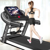 (90cm ultra-wide running table) electric treadmill home ultra-quiet folding small womens flat weight loss room