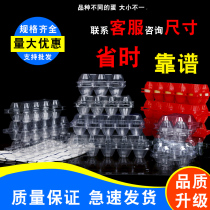 100 red chicken chicks 5 6 9 pieces 10 pieces 12 pieces tray blister Holder Plastic grass egg packaging