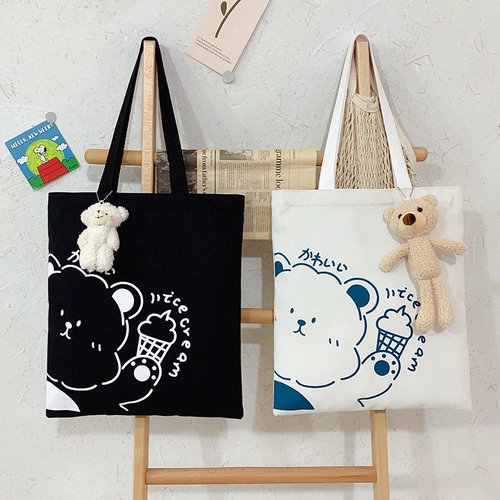 Брендовая сумка на одно плечо, вместительный и большой школьный рюкзак, шоппер, коллекция 2023, в корейском стиле