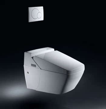 欧路莎卫浴挂墙式墙排智能马桶/座便器ols-0702吉博力水箱