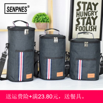 Increase the thickened multi-layer lunch box bag 2 8 liters insulation barrel bag lunch box bag four or five layers extended insulation bag