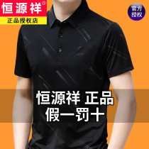Hengyuan Xiangxiang Men t Shirt Summer Clothes 2023 New Leisure Half - sleeved T - shirt Polo Shirt Men