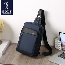 Golf GOLF Chest Bag Mens Fashion Backpack Splash Water Large Capacity Youth Single Shoulder Bag Multifunction Diagonal Satchel