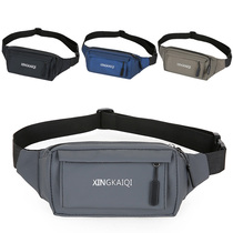 Multifunctional nylon running bag waterproof mobile phone running bag men and women running sports personal change running bag female fitness equipment