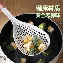 Japanese fishing dumplings colander Kitchen long handle fishing noodles spoon Household hot pot Malatang drain spoon filter