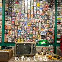 Hong Kong style cover tape cassette 80 s 90 s pop song nostalgic tape cassette box decoration random hair