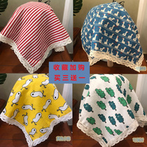 Air Fryer Mengbu rice cooker dust cover broken wall machine cloth multifunctional kitchen anti-oil cloth pot cover towel pastoral garden