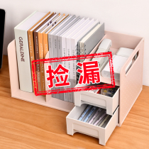 Bookshelf desktop storage rack simple small bookcase desk dormitory table children's small storage rack