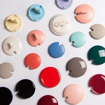 Ceramic Cup Lid Single Sell Mark Cup Water Glass Lid Universal Round Cup Lid Ceramic Accessories Cup Lid