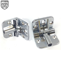 Looking folding door limit hinge hinge limit 180-degree adjustable positioning hinge hinge upper and lower flap hinge
