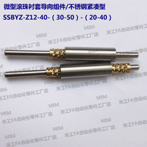 SSBYZ-Z12-40-(30-50)-(20-40) Compact Miniature Ball Bushing Guide Assembly