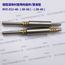 BYZ-Z12-40-(30-50)-(20-40) Compact Miniature Ball Bushing Guide Assembly