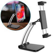 Desktop tablet stand office desk mobile phone holder universal adjustable aluminum alloy iPad4-15 inch