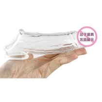 17cm Reusable Condom Cock Ring Dildo Delay Sex Toys for Men