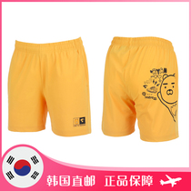 VITAMIN Korean badminton suit direct mail men and women KAKAO joint black cartoon sports breathable shorts