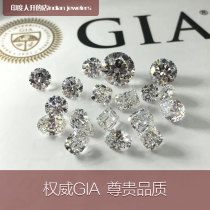  GIA bare diamond custom one 1 carat 30 true 50 points Marriage proposal wedding diamond color diamond gold necklace Diamond ring