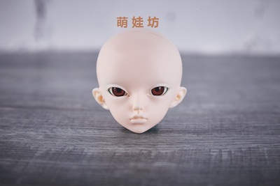 taobao agent New product free shipping 4 points SD BJD plain head training makeup head girl doll baby baby magnet
