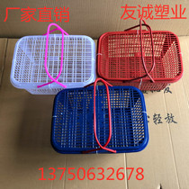 Square picking basket manufacturers 2-12kg plastic portable Strawberry Basket Bayberry grape fruit basket covered