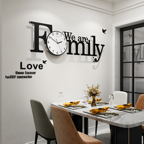 Decorative clock wall clock living room personality atmosphere home Net red hanging watch creative fashion art modern simple clock