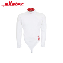 allstar Austin Fencing Certified 800 Newton Mens Economy Fencing Competition Protector Top 4500H