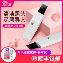 Ultrasonic shovel machine deep facial cleaning face to blackhead horny oil home import and export beauty instrument
