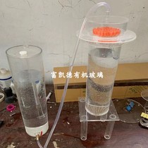 Transparent acrylic rainfall device soil column shower scour tester plexiglass water uniform rainfall device
