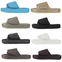 Coconut Bread Slippers season6 Ash Slide Waterproof Thick Bottom Yeezy Dongle Trainer Magic Patch Board Shoes