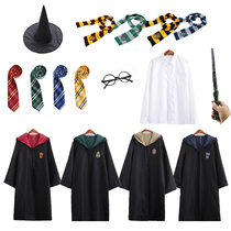 Harry Potter costume Gryffindor School uniform cloak cosplay Slytherin Magic robe Cloak Childrens code