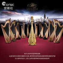 Lyon_Healy Leon Healy Harp European European classical instrument Royal boutique luxury grand piano Chicago