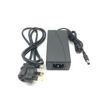 Two-wire British standard fire cow port plug 24V1 5A 2A 2 5A 3A 4A 5A English plug-in power cord adapter
