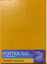Kodak Kodak Portrait 160 4X5 45 Professional Color negative 10 pages 2023 02