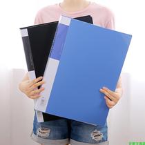 8K folder Multi-layer insert bag A3 folder Transparent student paper folder 8 open drawing book Sketch paper album