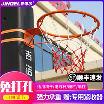 Outdoor basketball frame Punch-free hanging outdoor adult standard basketball frame Childrens household indoor wall-mounted basket