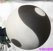 Tai Chi ball Tai Chi fitness ball hollow rubber material line Tai Chi ball non-cracking anti-drop color optional