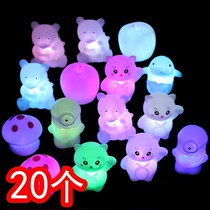 Luminous night light Ferrule toy Colorful led night light color change Childrens holiday gifts Night Market Square hot sale
