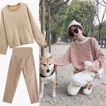 Pregnant Woman Autumn Clothing Suit Fashion style Spring and autumn sweater with undershirt long sleeve autumn and winter style blouse for womens winter clothing Two sets of damp