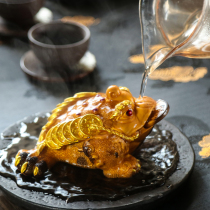 Golden Toad Tea Catering Co. Ltd. Color discolored tea tableTea Tea Disk Tea Diet Golden Toad Boutique
