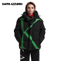 Cappa Kappa Azzurro family of down clothes couple men and women with hat bread suit anti-chilling
