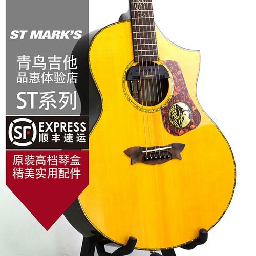 Евангелие Сент-Марка 2016 Новая ST-100 / ST100-SCE ручная гитара ручной работы