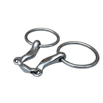 Equestrian supplies Stainless steel horse mouth armature 11 5 cm British mouth armature O-shaped horse rank harness Horse chew