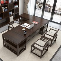 Shanghai Cang overseas imported Golden Rosewood office model house sales office custom furniture